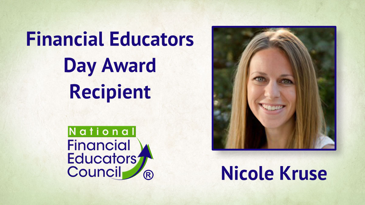 Nicole Kruse, Financial Educators Day Honoree